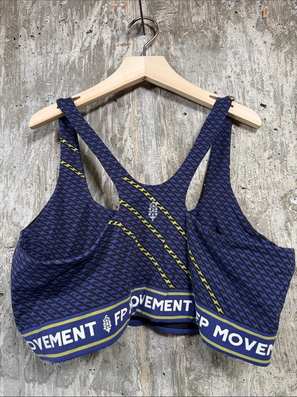 FP MOVEMENT BY FREE PEOPLE Women's Never Better Sports Bra Size XL Black Combo